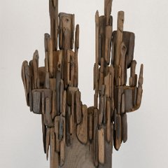 SOLD 8944 Hubert Long Driftwood Sculpture