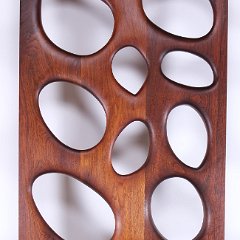 SOLD Phillip Powell Style Walnut Wall Divider