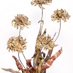 SOLD Silas Seandel Flower Sculpture