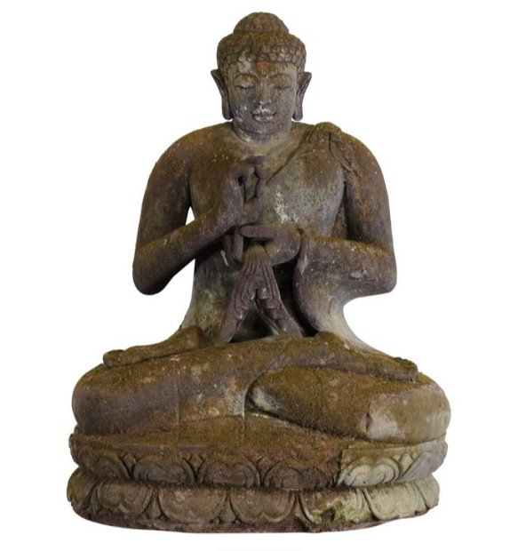 Lava Stone Buddha