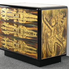 SOLD 8816 Mastercraft Acid Etched Chest Bernhard Rohne