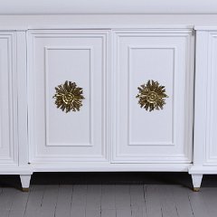 SOLD Bethlehem Furniture White Credenza