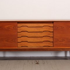 SOLD Dyrlund Sliding Door Credenza