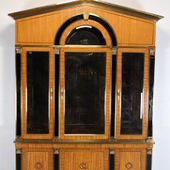 SOLD Mastercraft Breakfront Display Cabinet