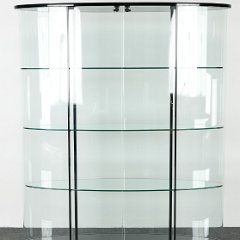 SOLD Pace Oval Display Case