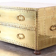 SOLD Sarried Brass Chest