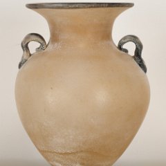 9031 Venetian Murano Scavo Glass Vase