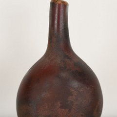 SOLD 8831 Steve Tobin Art Glass Vessel Flask