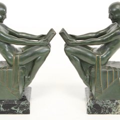 SOLD LeVerrier Bookends