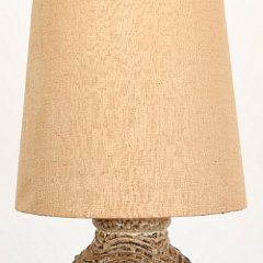 SOLD 8752 Large Mid Century Pottery Lamp