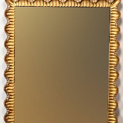 SOLD 8666 Danby Scalloped Italian Mirror