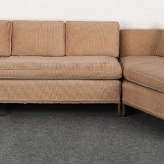 SOLD 8693 Paul McCobb for Directional Room Divider Sofa