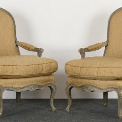 SOLD 8759 Louis XV Style Gustavian Style French Chairs