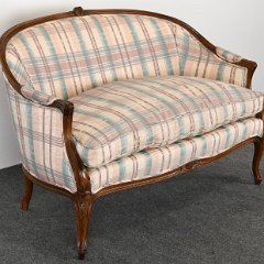 SOLD 8793 Louis XV Style Beechwood Settee