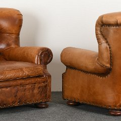 SOLD 8958 Ralph Lauren Writers Chairs