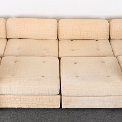 SOLD 9164 Selig Sofa with Ottomans