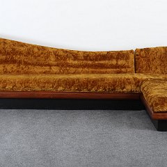 SOLD Adrian Pearsall 2 Section Sofa