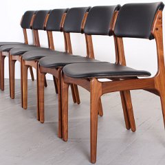 SOLD Erik Buch Set of 6 Dining Chairs