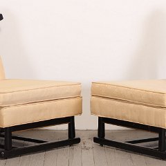 SOLD James Mont Style Asian Chairs