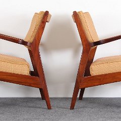 SOLD Jens Risom Arm Chairs