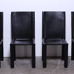 SOLD Matteo Grassi Leather Chairs