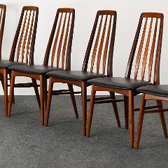 SOLD Niels Koefoed Eva Chairs Set of 6