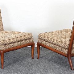 SOLD Robsjohn Gibbings Slipper Chairs