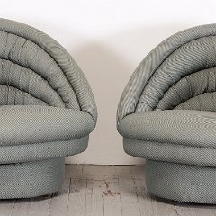 SOLD Vladimir Kagan Crescent Chairs