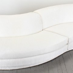 SOLD Vladimir Kagan Style Sectional Sofa