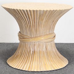 SOLD  McGuire Bamboo Table