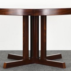 SOLD 8826 Danish Rosewood Oval Dining Table