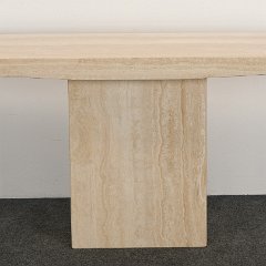 SOLD 8874 Travertine Console Table for Stone International