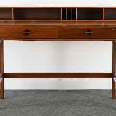 SOLD 9011 Danish Flip-Top Walnut Desk