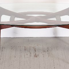 SOLD Adrian Pearsall Walnut Rectangular Dining Table