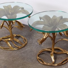 SOLD Arthur Court Lily Tables