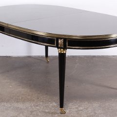 SOLD Ebony Directoire Jansen Style Table