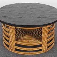 SOLD Paul Frankl Style Round Coffee Table