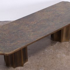 SOLD Philip and Kelvin Laverne after Michelangelo Coffee Table