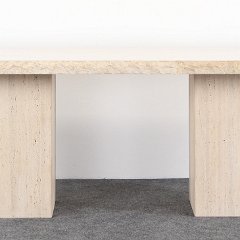 SOLD Roche Bobois Travertine Dining Table
