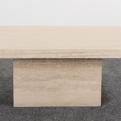 SOLD Travertine Coffee Table